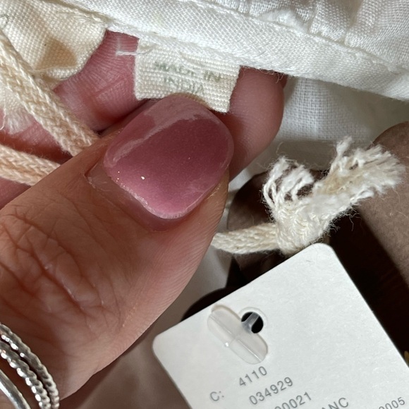 Anthropologie Forever That Girl Lacy Ruffled Wrap Blouse See all Blouse L NWT - Picture 15 of 16